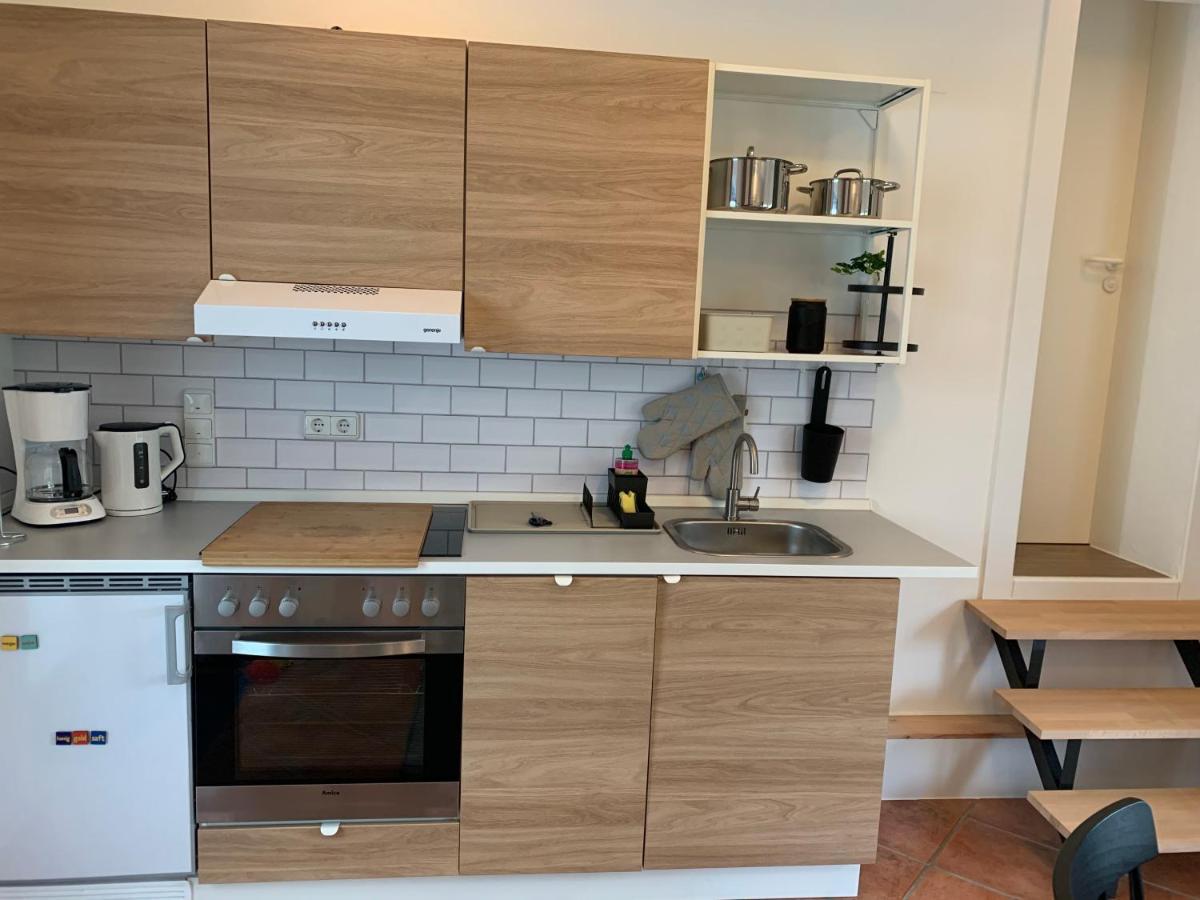 Schone Wohnung Mit Eigenem Eingang Und Gartenblick Линебург Экстерьер фото